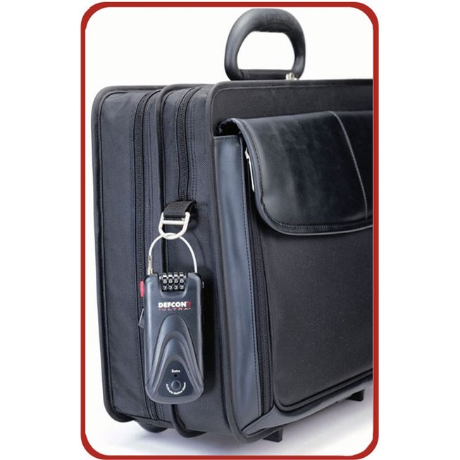 alarme de securite portable a combinaison on laptop bag