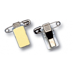 clip badge epingle metal