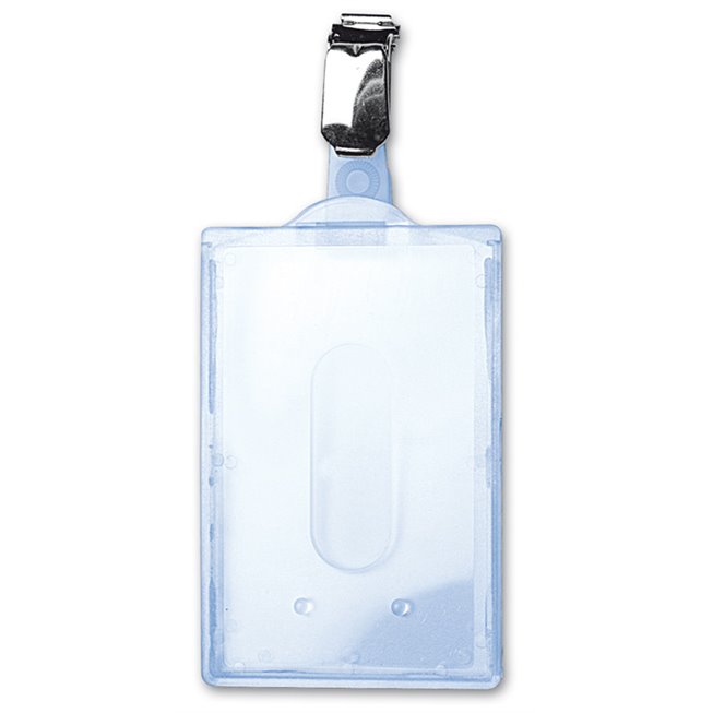 rigid badge holder suspender clip transparent and on lengthways form rigid badge holder suspender clip transparent and on lengthways form