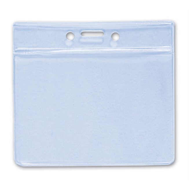 width and flexible badge holder