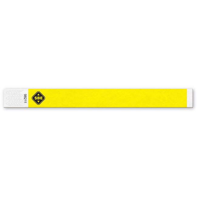 tyvek customized security wristband yellow color en tyvek customized security wristband yellow color en
