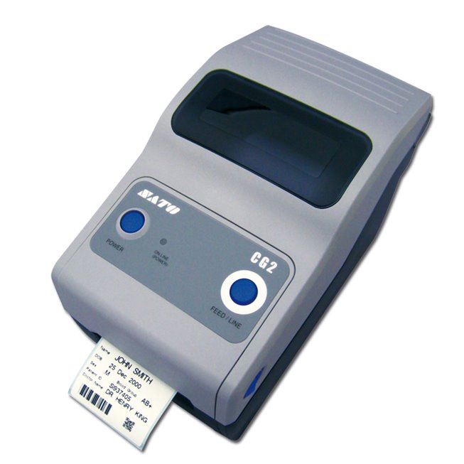 imprimante transfert thermique compacte sato cg2
