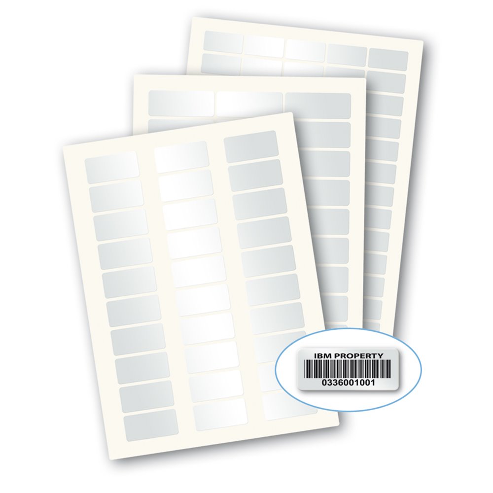 planches A4 de 33 étiquettes imprimante 63,5 x 25,4 code 8837