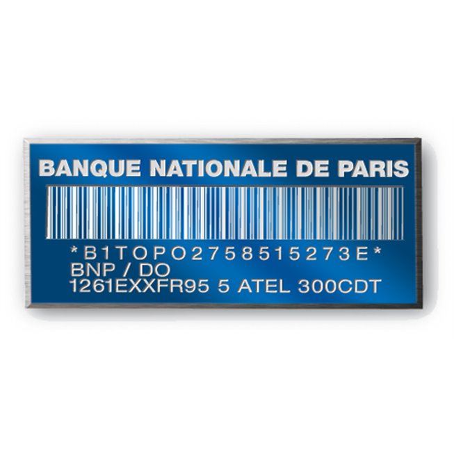 etiquette aluminium anodisee avec code barre etiquette aluminium anodisee avec code barre