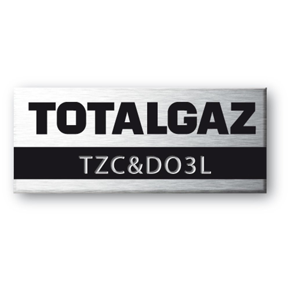 3M Flexible 0.15mm Aluminium Asset Tag Anodized Laser Engraving aluminium asset tag personnalised for totalgaz en