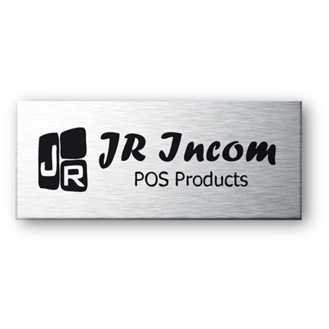 etiquette aluminium 3m souple gravure laser for jr jncom pos products