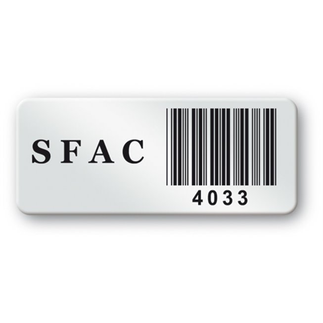 etiquette sfac code barre