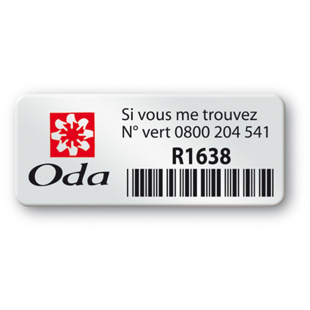 pre printed protected asset tag oda barcode logo en