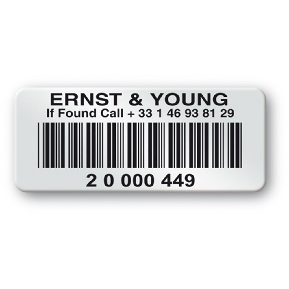 pre printed protected asset tag ernst&young barcode en