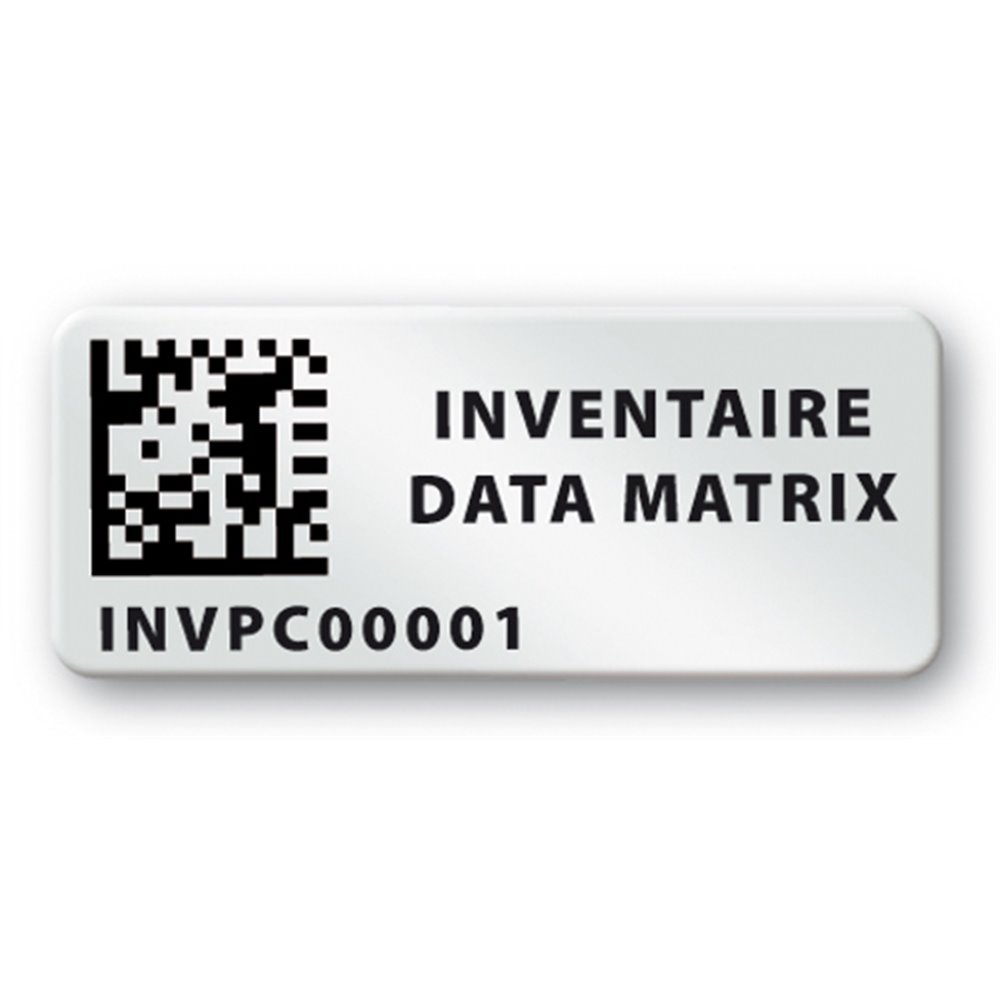 etiquette data matrix qr code super resistante