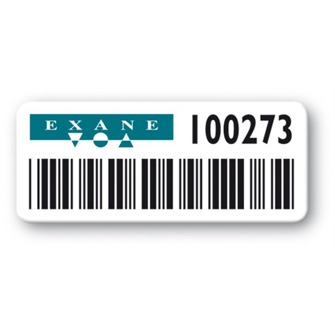 pre printed protected asset tag exane barcode resistant pre printed protected asset tag exane barcode resistant