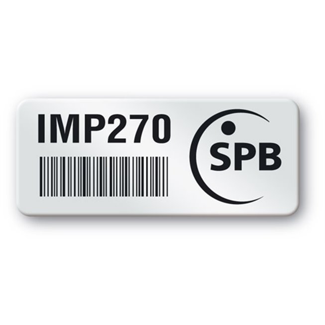 etiquette logo spb code barre adhesif puissant