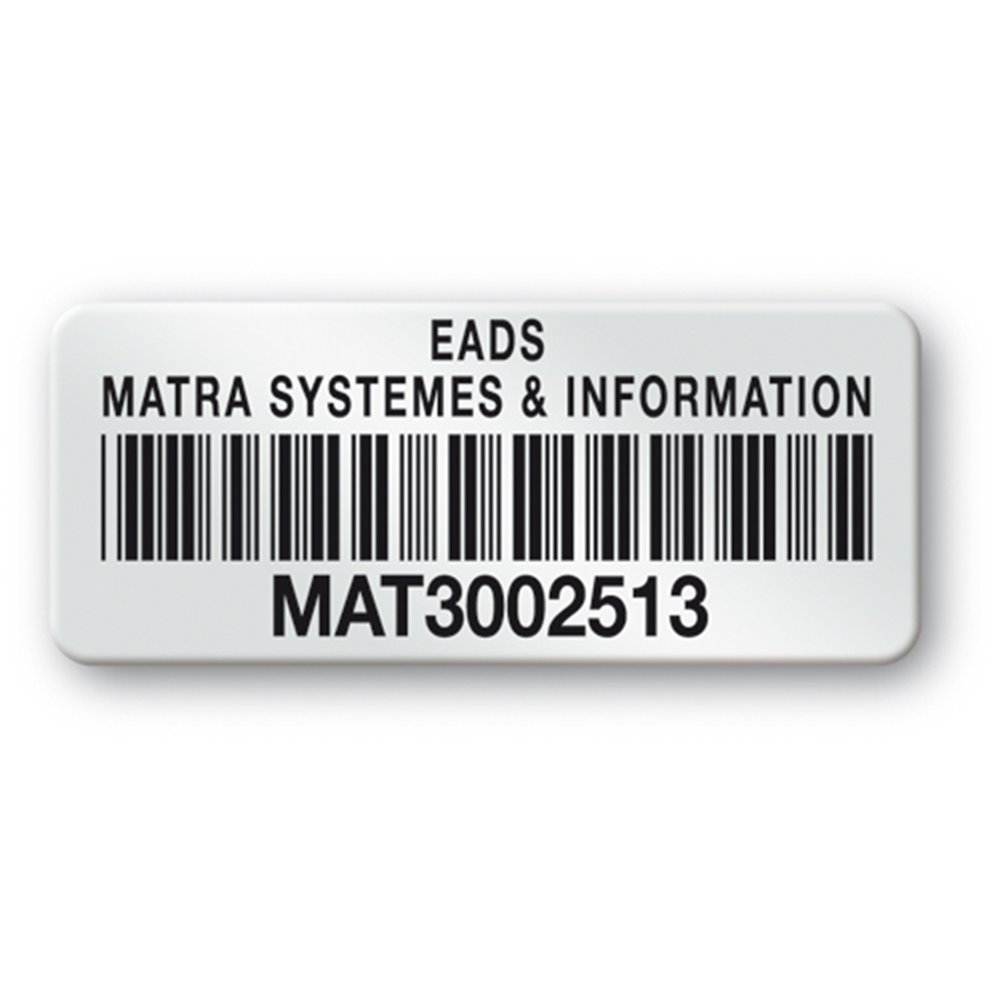pre printed protected asset tag eads barcode en