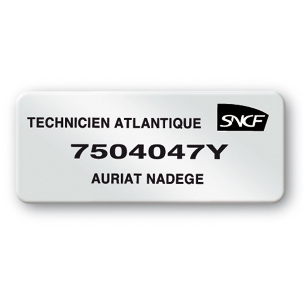 pre printed protected asset tag sncf reference en
