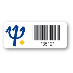 etiquette personnalisee polypropylene logo code barre