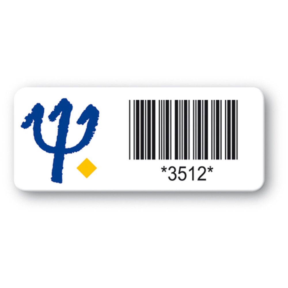 Customized reinforced polyethylene color print label Etiquette personnalisée polypropylène renforcé impression couleur