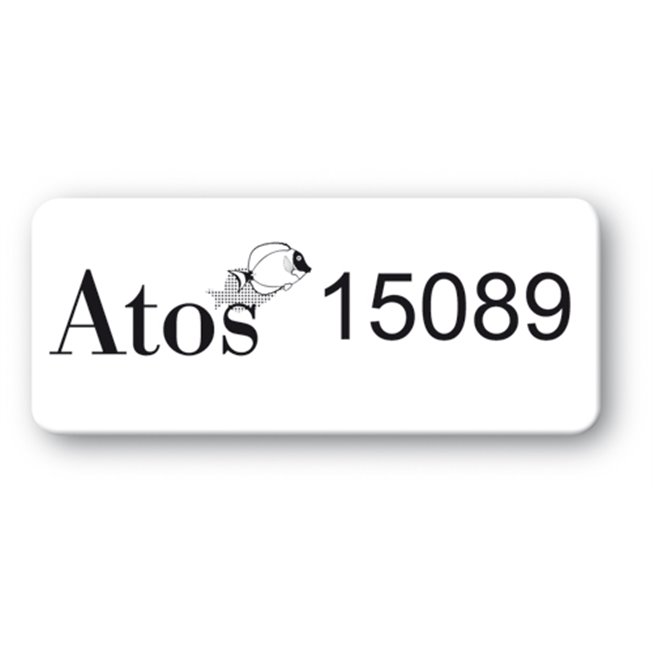 etiquette polypropylene atos reference