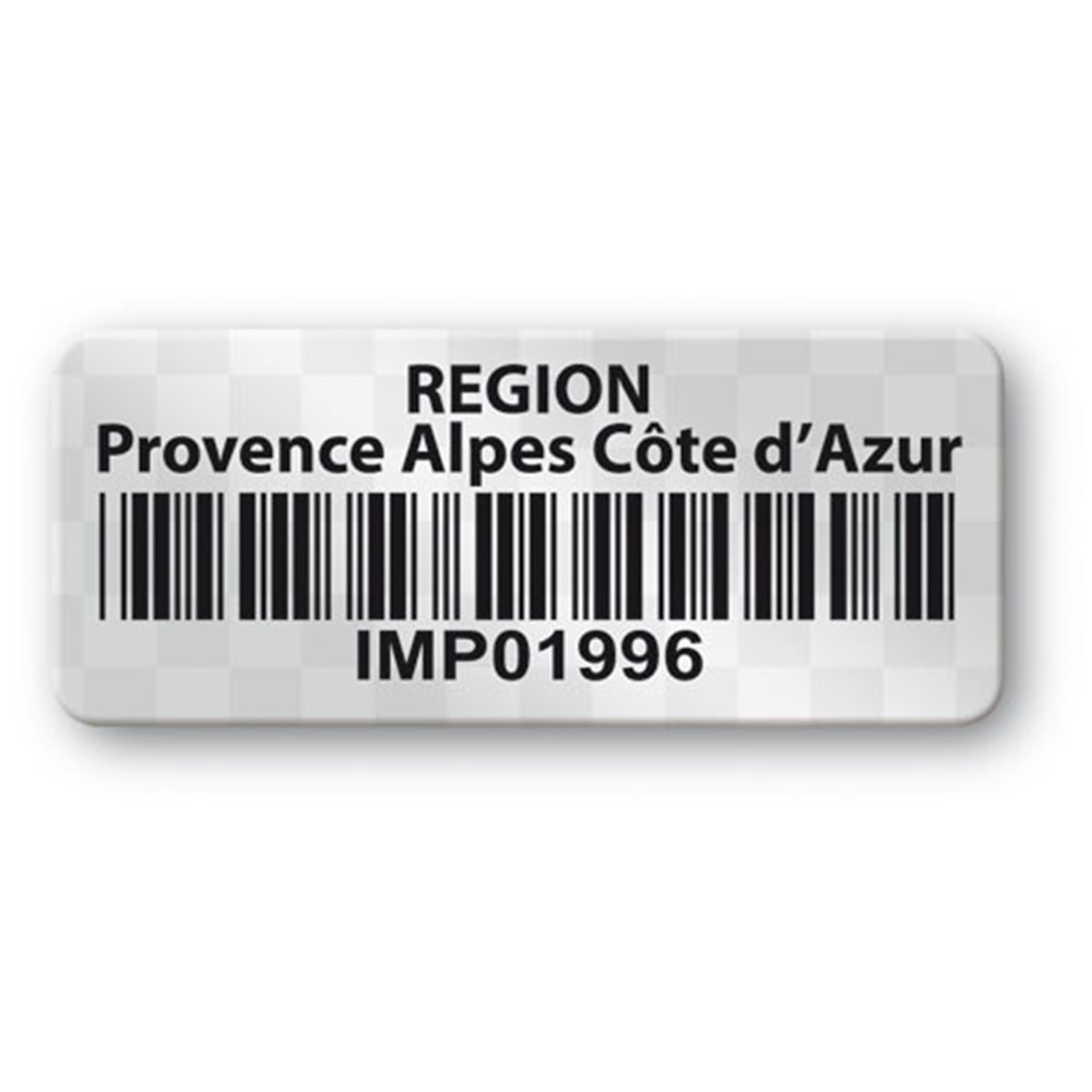 etiquette void region cote d azur code barre