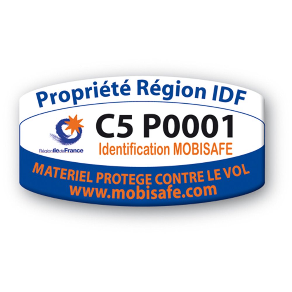 SBE Custom Mobisafe Antitheft Label custom mobisafe antitheft label idf region property