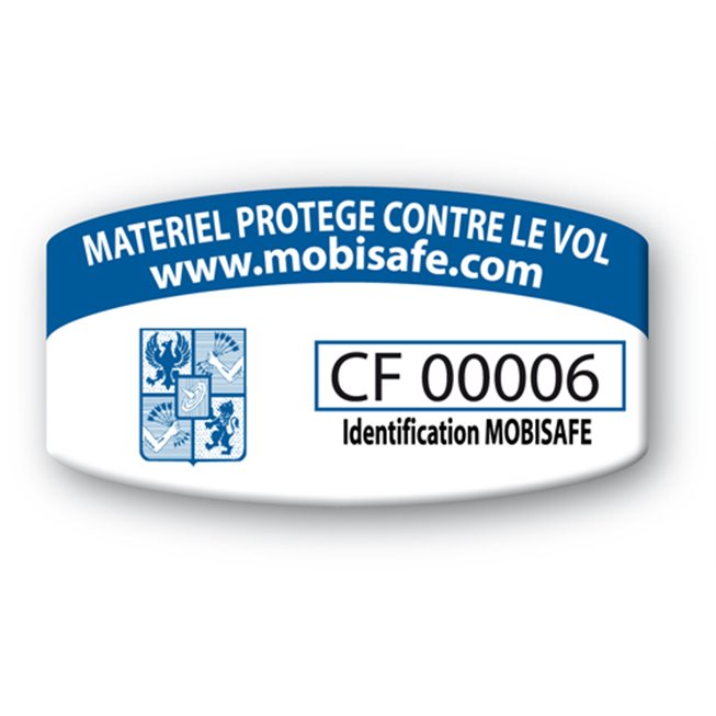 custom logo mobisafe antitheft label en