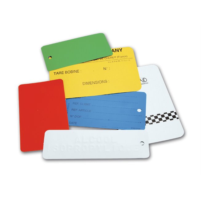 plaques d identification acier laquees imprimees extremement resistantes