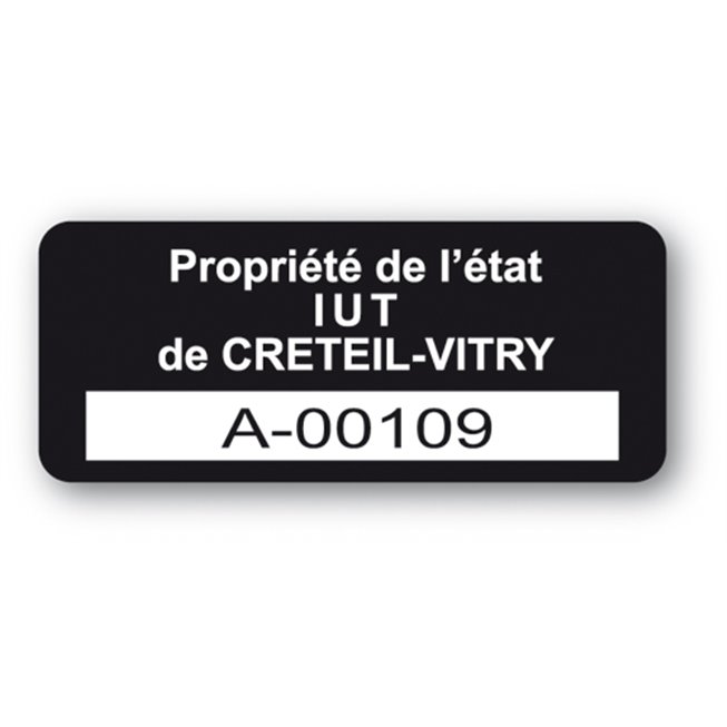 etiquette destructible acrylate tesa creteil vitry propriete noire
