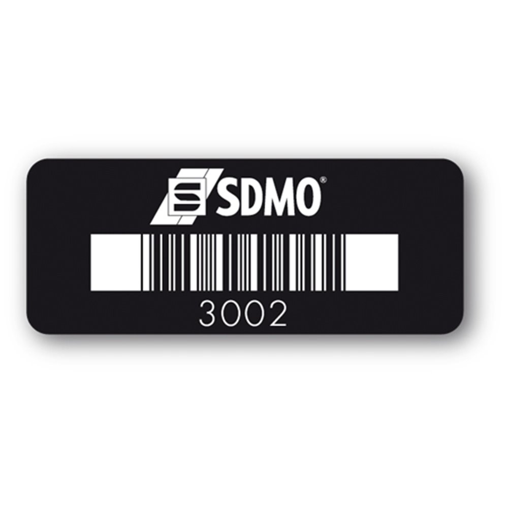 destructible secure black asset label sdmo barcode en