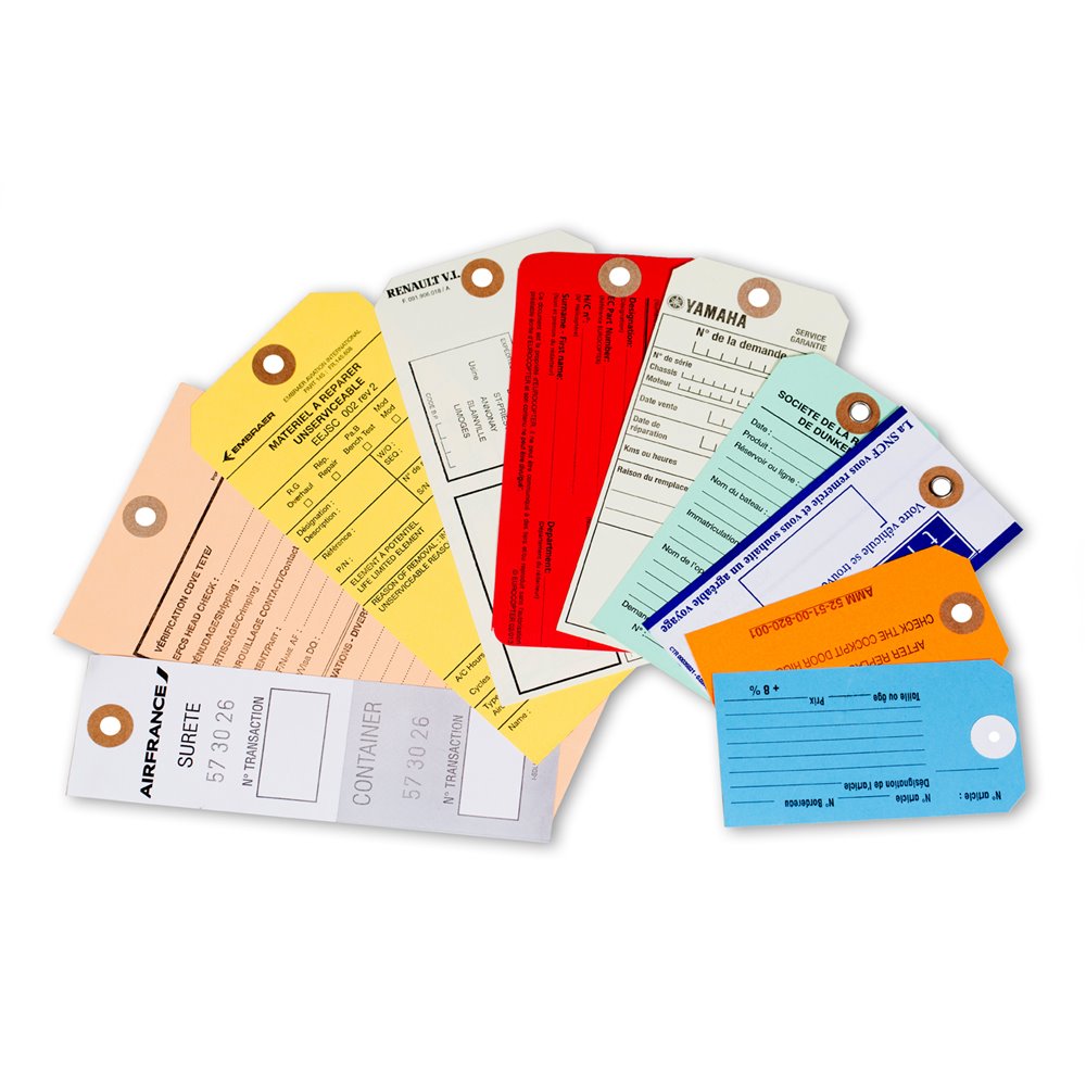 Printed Cardboard Label printed cardboard label little perforation