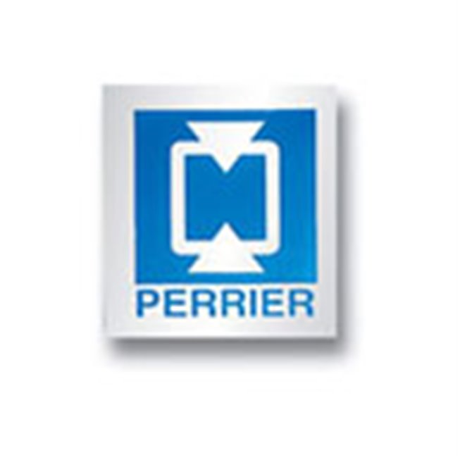 personnalised rigid anodized machine plate logo perrier en