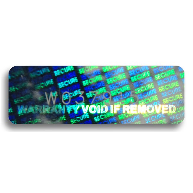hologramme d’authentification anti effraction void standard micro texte hologramme d’authentification anti effraction void standard micro texte