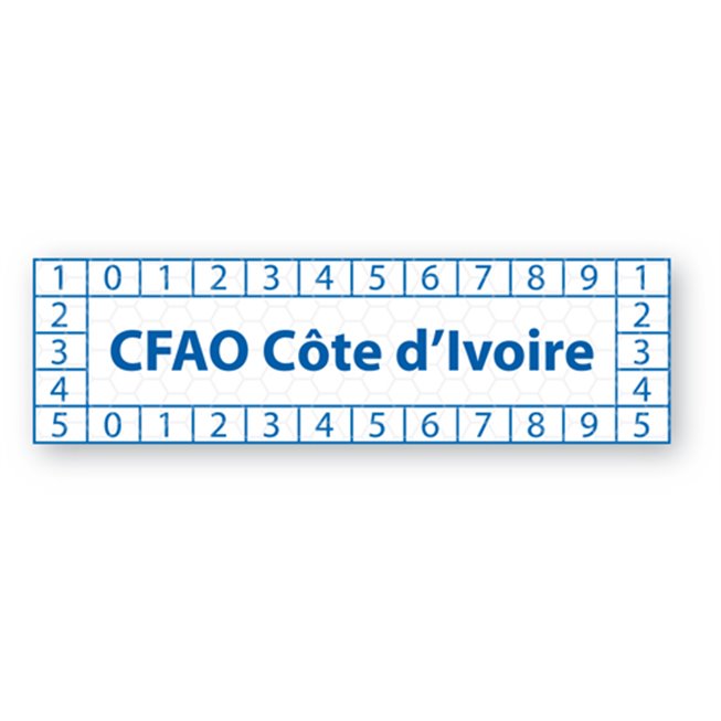 etiquette scelle securite anti effraction personnalisee cfao cote d ivoire