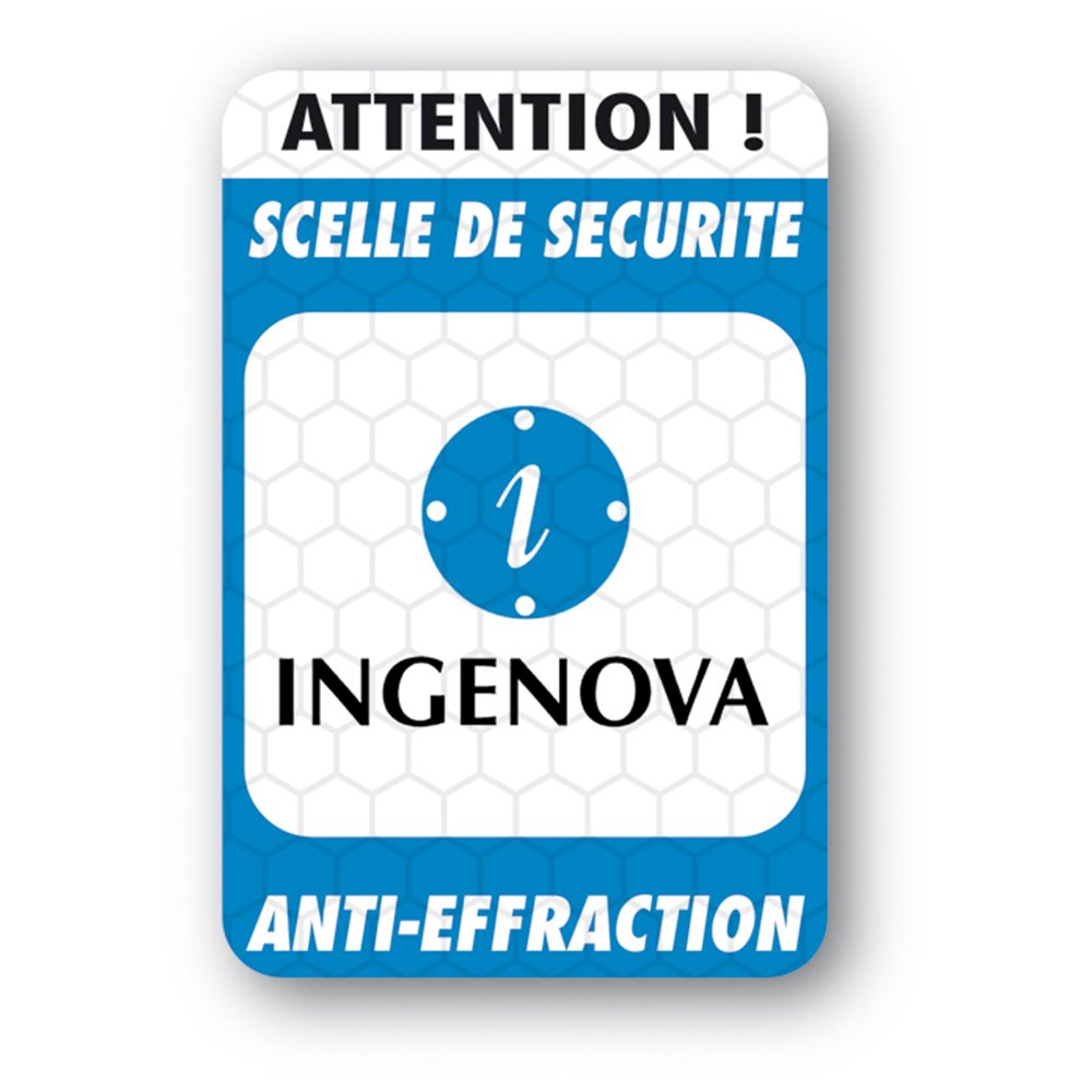 custom tamper evident security seal ingenova en