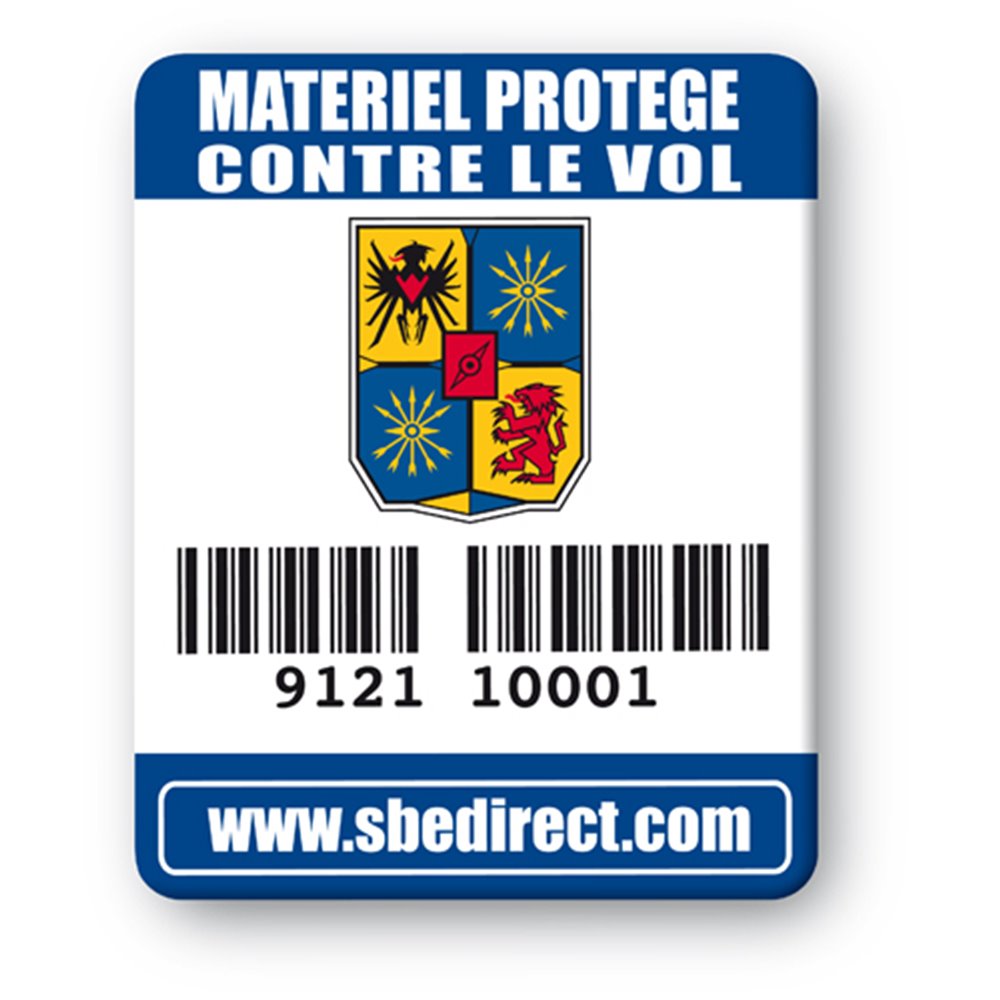 SBE Laptop Security Tag, Color Printing sbe laptop security tag color printing en