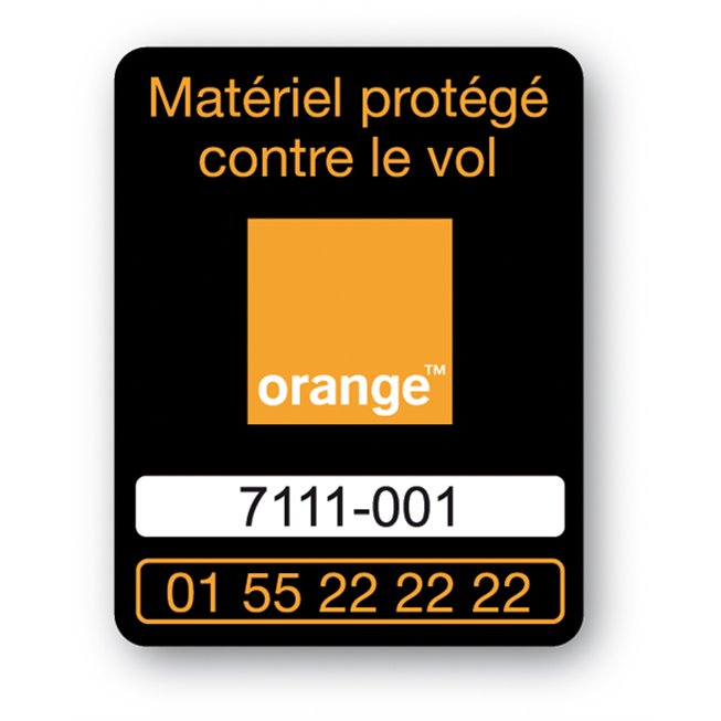 marquage antivol logo orange marquage antivol logo orange
