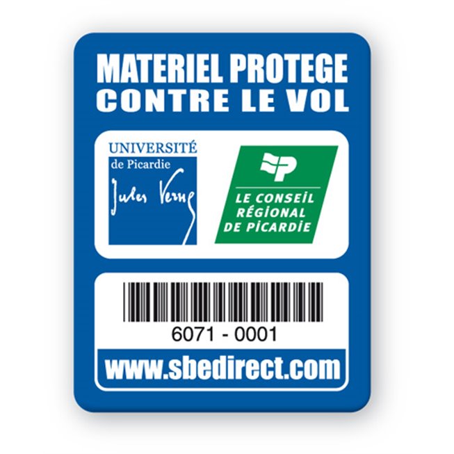 blue security tag jules vernes picardie unerviersity logo barcode en blue security tag jules vernes picardie unerviersity logo barcode en