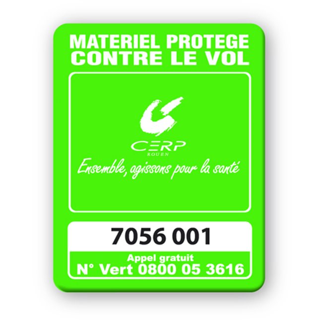 green fluo security tag cerp logo reference en green fluo security tag cerp logo reference en
