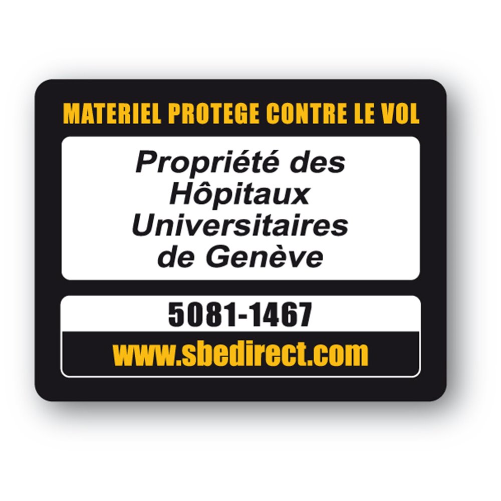 printed laptop security tag hopitaux universitaires geneve en