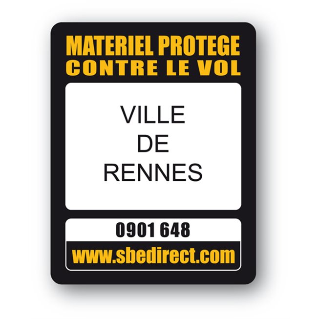 custom laptop security tag ville de rennes reference en  custom laptop security tag ville de rennes reference en