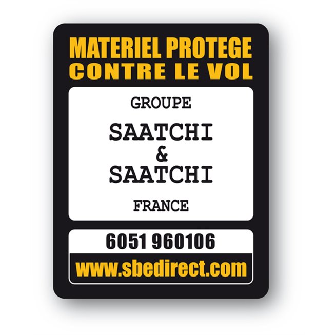 custom laptop security tag saatchi & saatchi logo reference en  custom laptop security tag saatchi & saatchi logo reference en