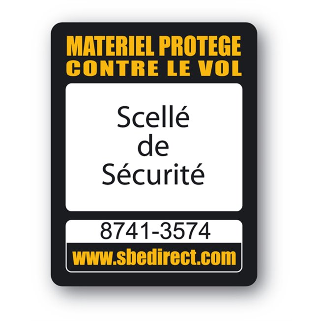 plaque inviolable antivol impression scelle de securite plaque inviolable antivol impression scelle de securite