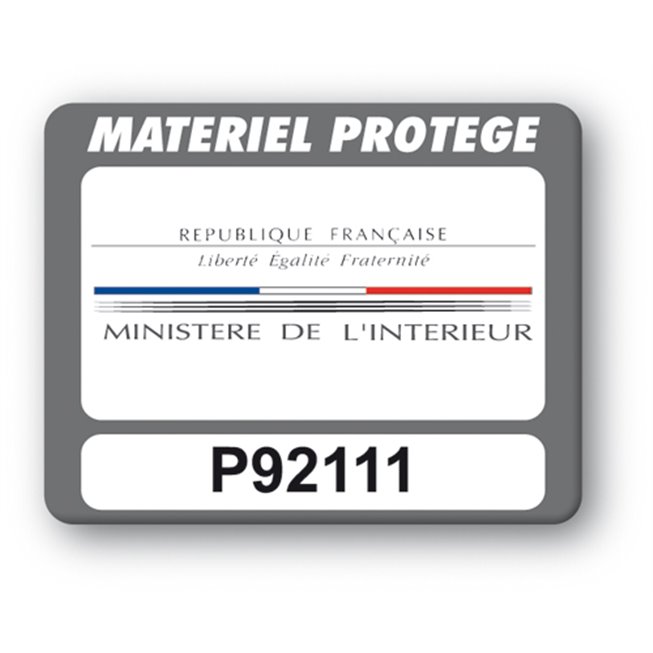 etiquette inviolable personnalisee ministere interieure reference etiquette inviolable personnalisee ministere interieure reference