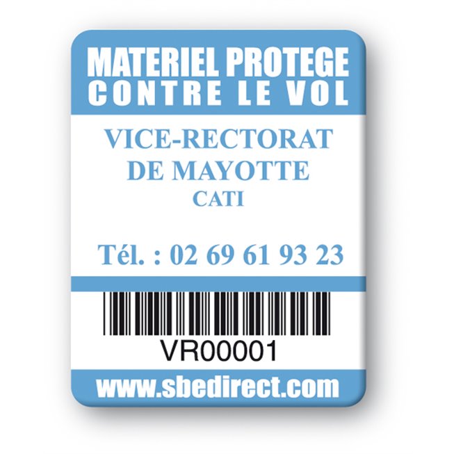 custom strong tamper proof asset tag vice rectorat mayotte barcode en