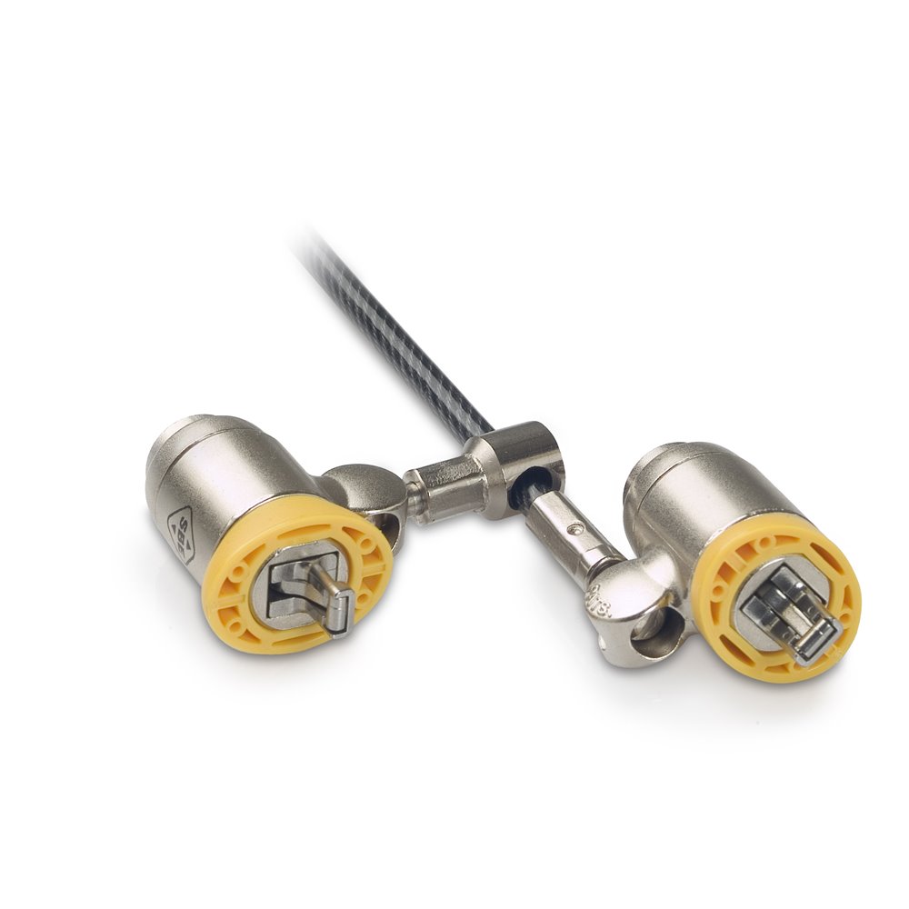 steel portable double lock locking cable en