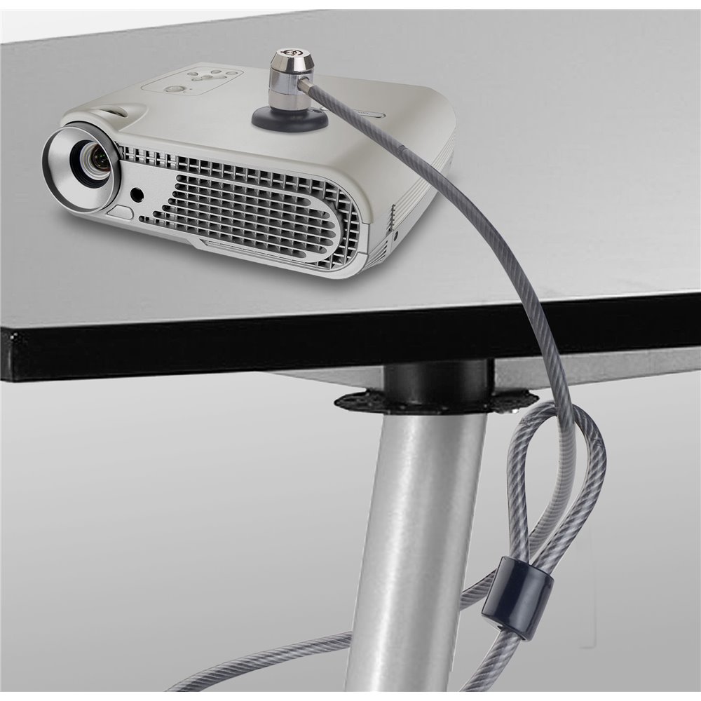 security slot for anti theft cable on video projector en