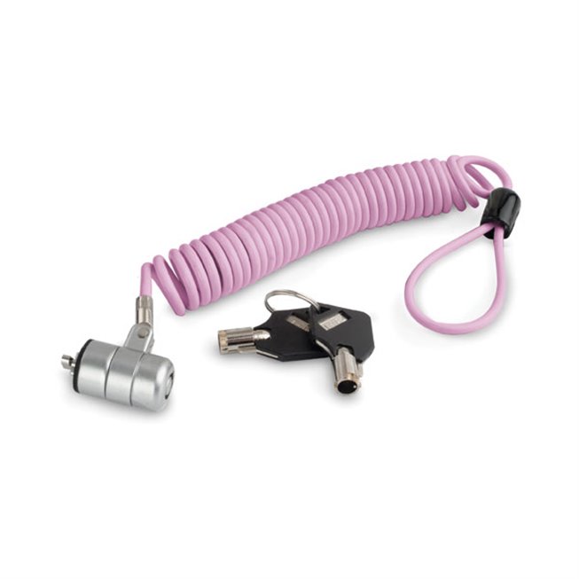 cable antivol pc ultra light couleur rose avec cles cable antivol pc ultra light couleur rose avec cles