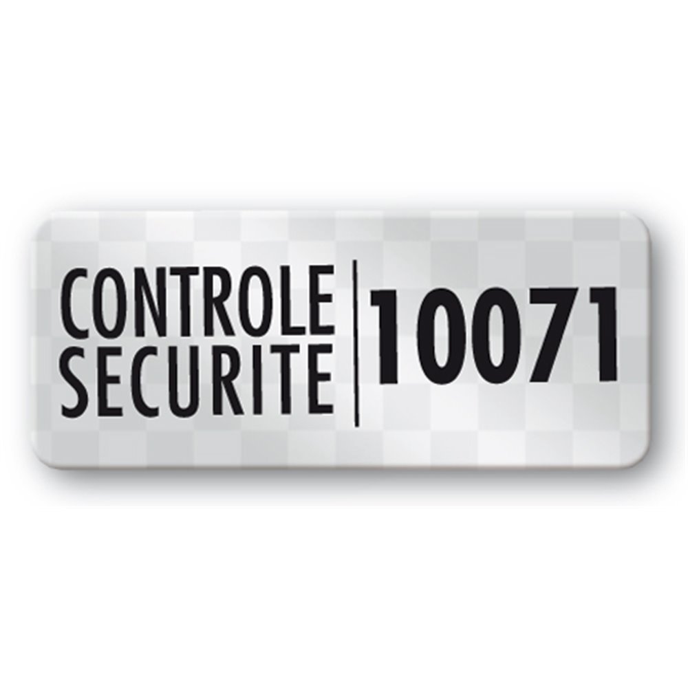custom anti fraud polyester black print void label controle securite en