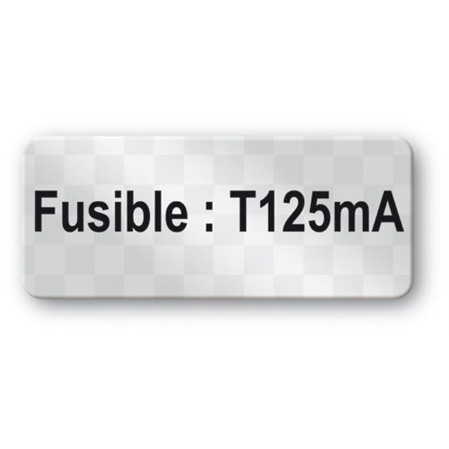custom anti fraud polyester black print void label fusible en
