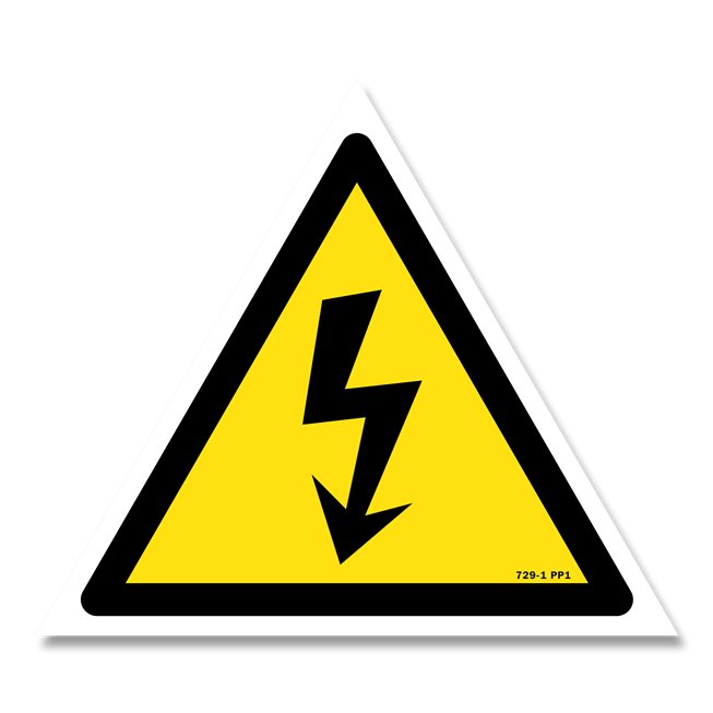 Panneau danger picto danger électrique
