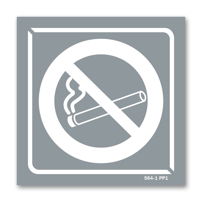 Panneau avertissement picto interdit de fumer