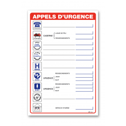 Consigne générale "consigne appel urgence"